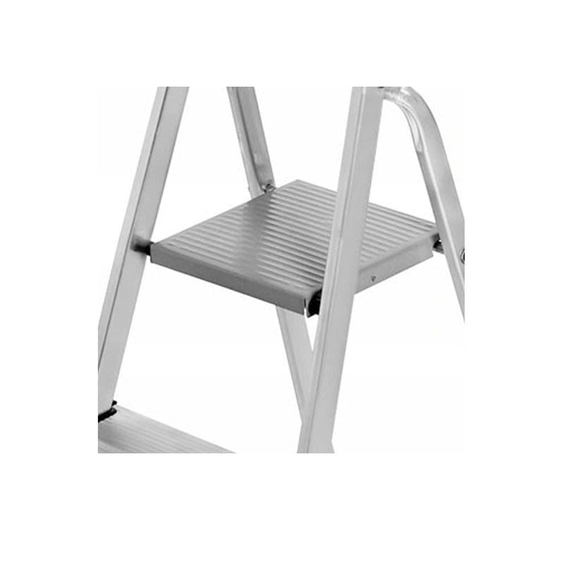 Vrijstaande aluminium ladder met platform 1x5 125 Kg