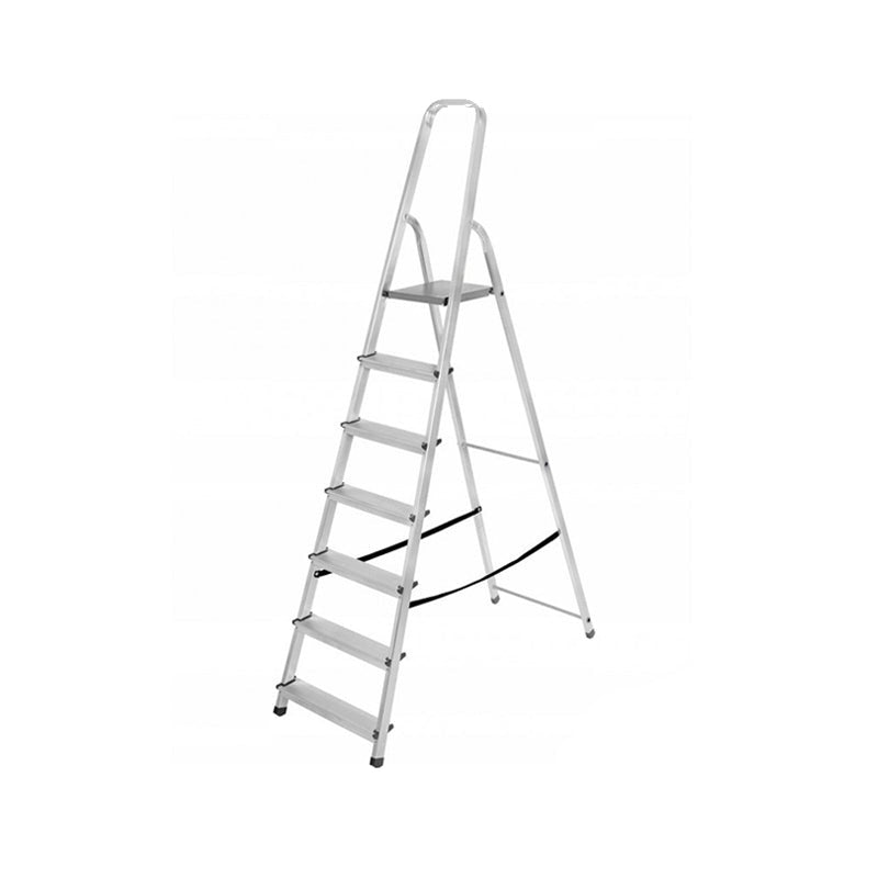Vrijstaande aluminium ladder met platform 1x7 125 Kg