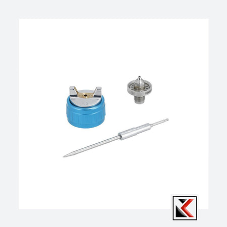 Verfspuit 2.5 bar 1.3 mm nozzle 600 ml beker