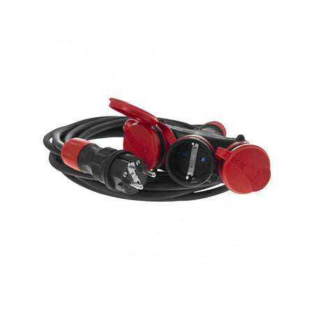 Verlengkabel Professioneel 40m 3-voudig 3x1,5mm IP54 16A/4000W