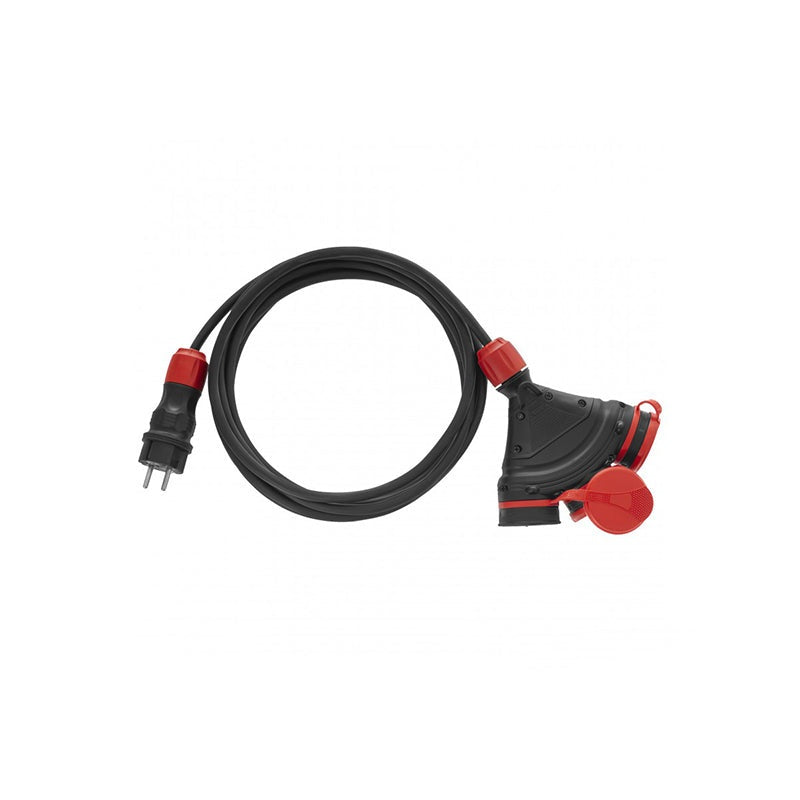 Verlengkabel Professioneel 40m 3-voudig 3x1,5mm IP54 16A/4000W