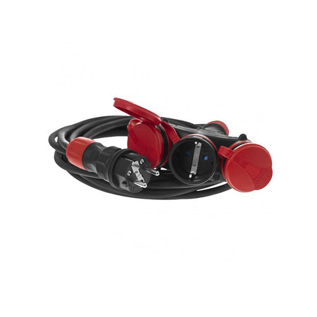 Verlengkabel Professioneel 40m 3-voudig 3x2,5mm IP54 16A/4000W