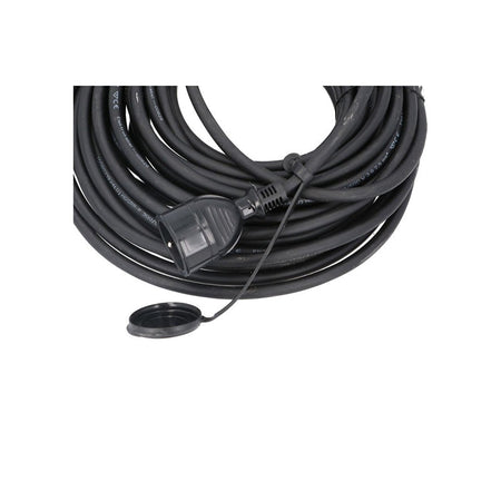 Verlengkabel pro 30m 3x1,5mm zwart