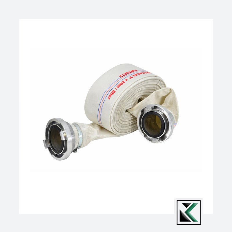 Webbing waterslang 2" x 20m met fittingen