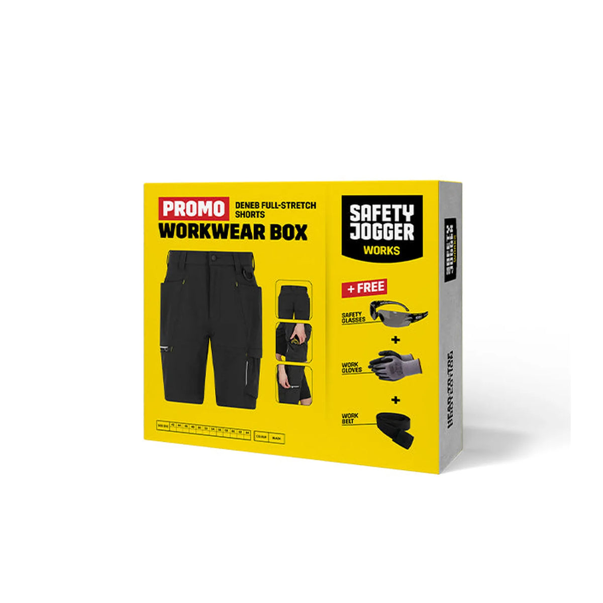 WWSHBOXDFS werkkledij Safety Jogger black