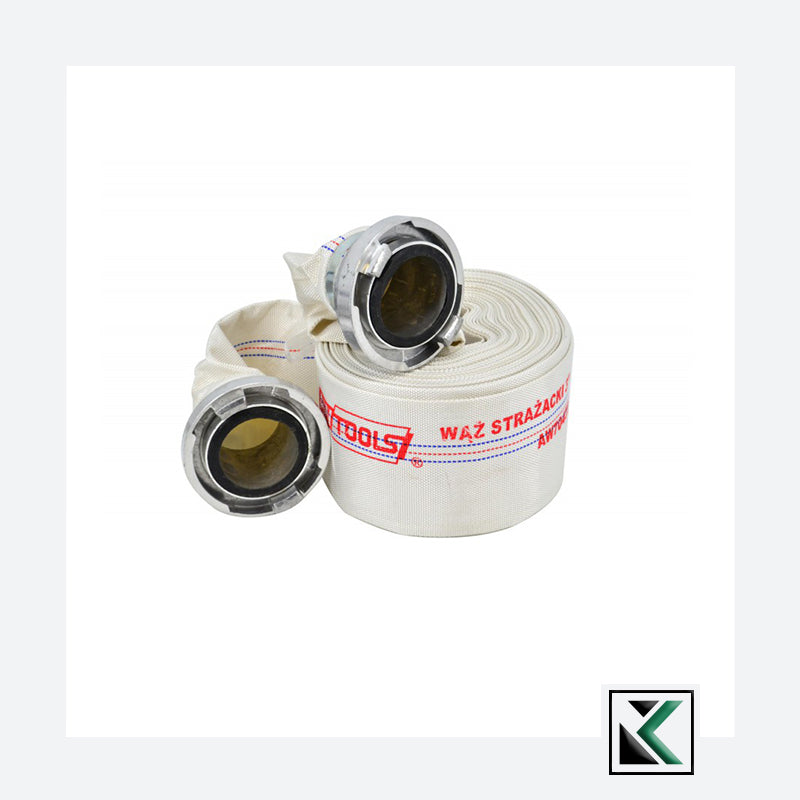 Webbing waterslang 3" x 30m met fittingen