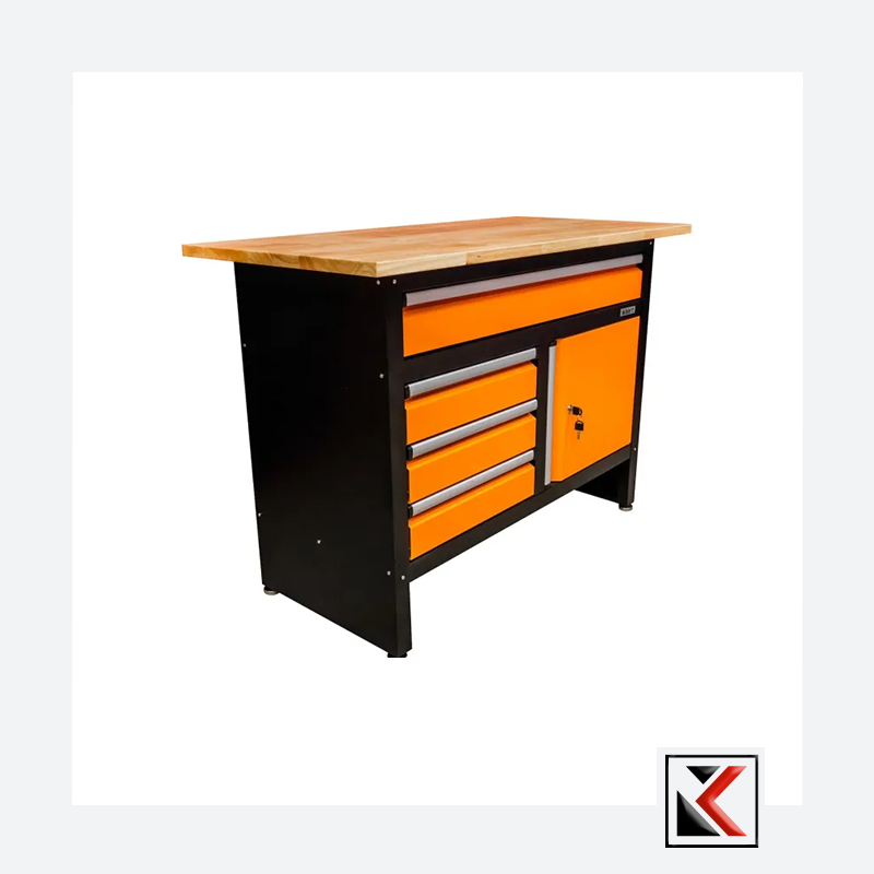 Werkbank 120x60 Drie Laden, Kast