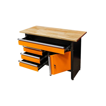 Werkbank 120x60 Drie Laden, Kast