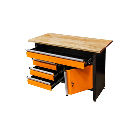 Werkbank 120x60 Drie Laden, Kast
