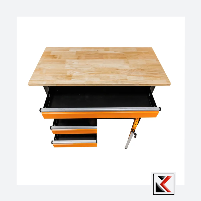 Werkbank 120x60 Drie Laden, Kast