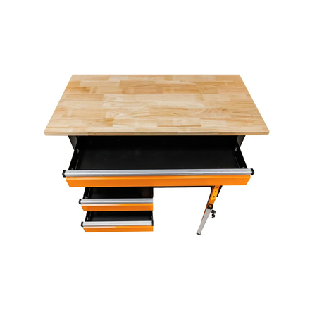 Werkbank 120x60 Drie Laden, Kast