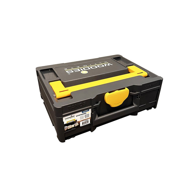 Woodies Ultimate Systainer3 inclusief 1600 schroeven vk T20 verzinkt