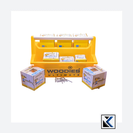 Woodies Ultimate draagkist inclusief 1.400 schroeven