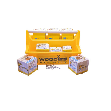 Woodies Ultimate draagkist inclusief 1.400 schroeven