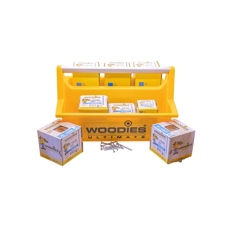 Woodies Ultimate draagkist inclusief 1.400 schroeven