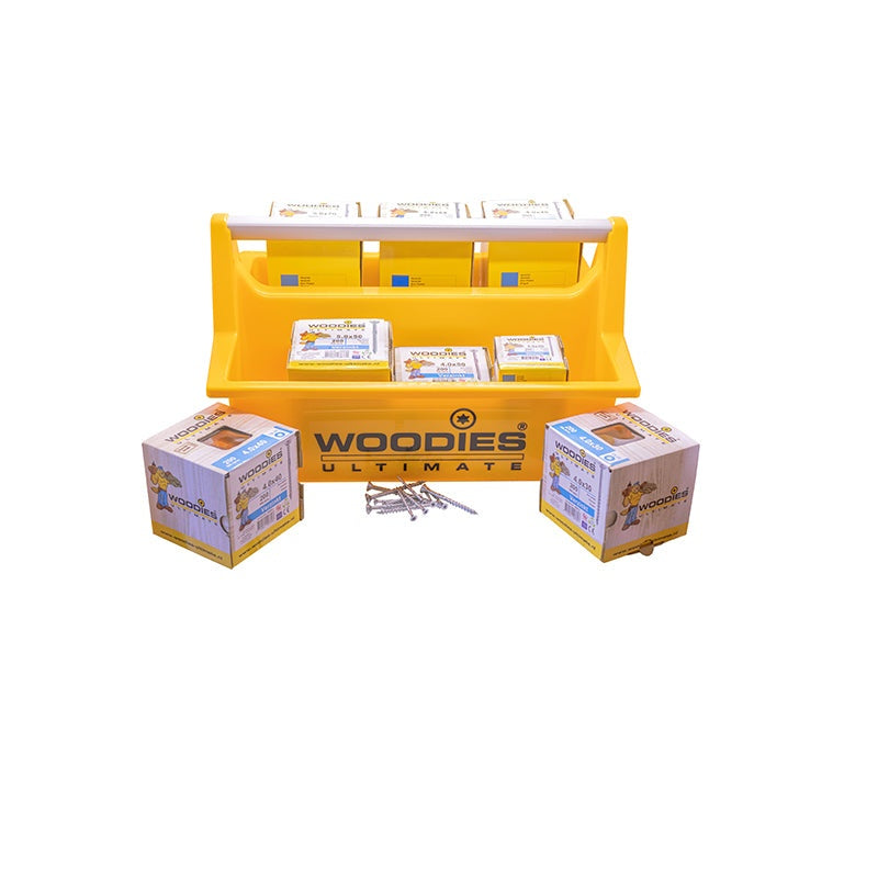 Woodies Ultimate draagkist inclusief 2.100 schroeven