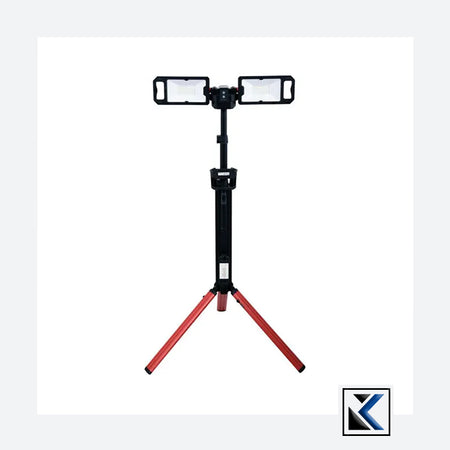 YATO snoerloze opvouwbare staande lamp 2xLED