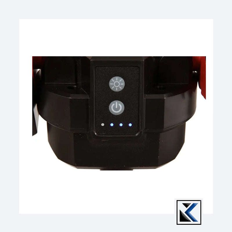 YATO snoerloze opvouwbare staande lamp 2xLED