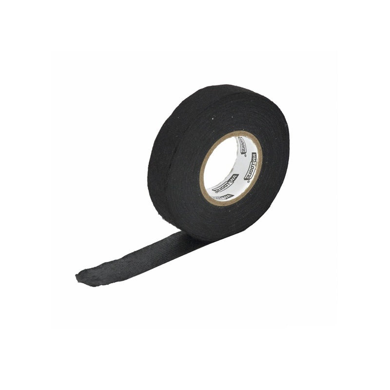 Zwarte textieltape 19mm x 15m