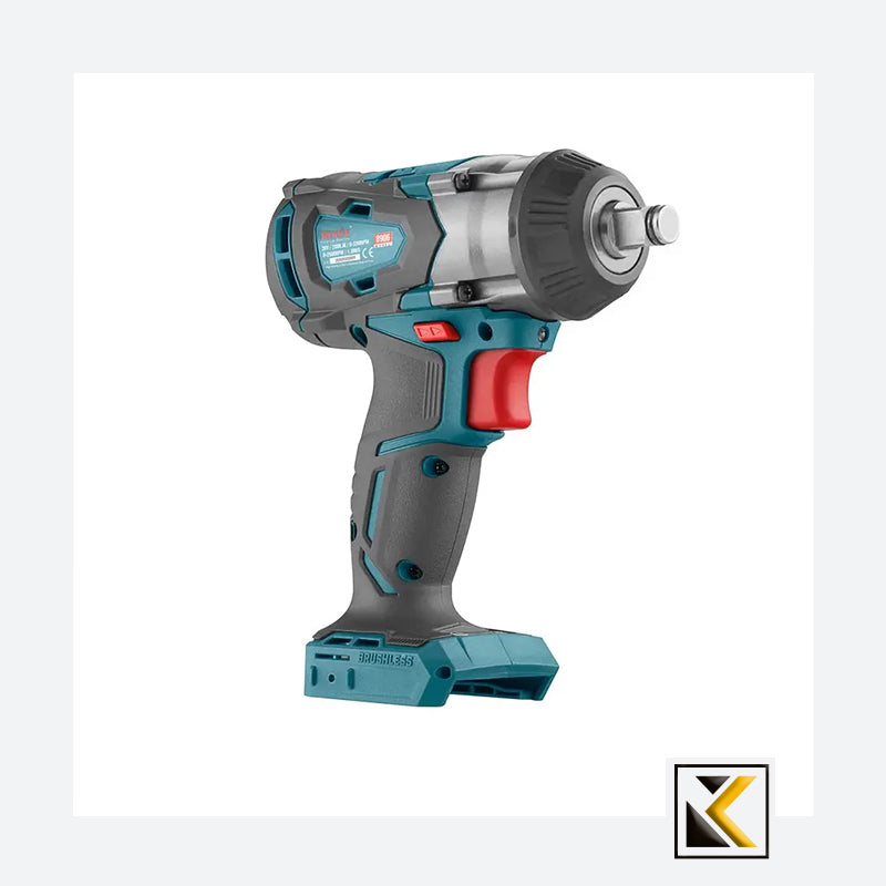 Borstelloze 20V accu slagmoersleutel 1/2 inch