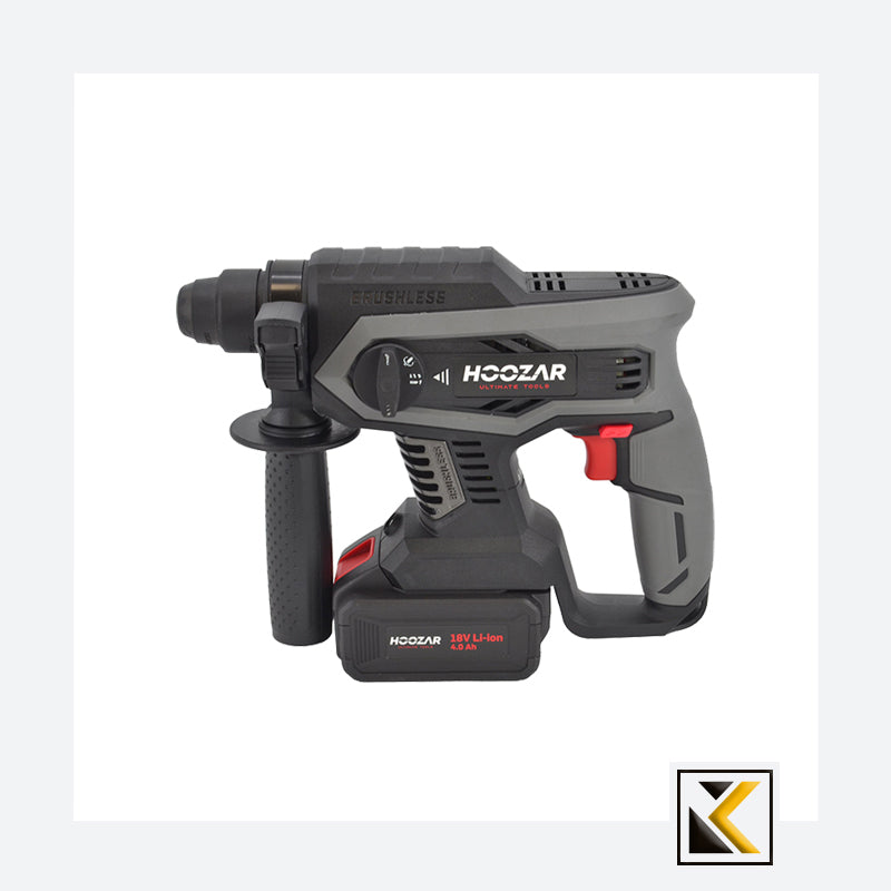 Snoerloze boormachine SDS-PLUS 18V 2x4,0Ah RH10BL